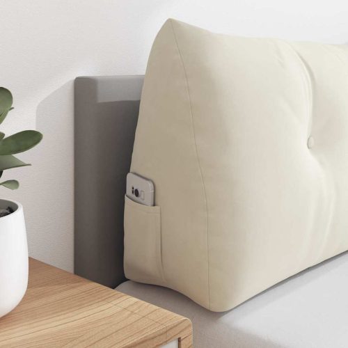  Hátpárna Krém 100 x 24 x 50 cm Bársony