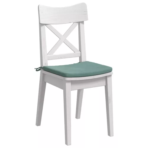  Ülőpárnák 4 pcs Tengeri Zöld 40 x 40 x 3 cm Bársony