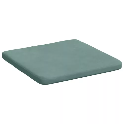  Ülőpárnák 4 pcs Tengeri Zöld 40 x 40 x 3 cm Bársony
