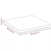  Ülőpárnák 4 pcs Tengeri Zöld 40 x 40 x 3 cm Bársony