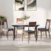  Ülőpárnák 4 pcs Kék 40 x 40 x 3 cm Bársonyos szövet