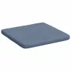  Ülőpárnák 4 pcs Kék 40 x 40 x 3 cm Bársonyos szövet