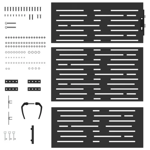  Kerti kapu Fekete 105 x 125 cm Porszórt Acél