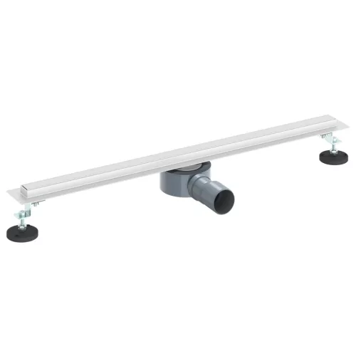  360° zuhany lefolyó vékony modellel Ezüst 70 cm