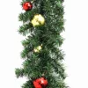 Karácsonyi girland 2 pcs Zöld 40 m PVC