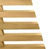  Fából készült Karácsonyfa állvánnyal Barna 90 cm Tömör fenyőfa