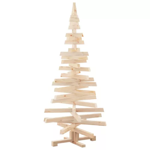  Karácsonyfák állvánnyal Természetes 150 cm Tömör fenyőfa