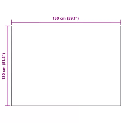  Takarók 6 pcs Szürke 130 x 150 cm Gyapjú