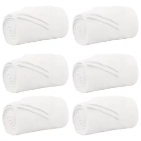  Takarók 6 pcs Fehér 220 x 240 cm Gyapjú