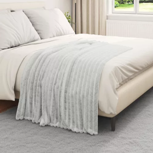  Dobós takaró Szürke 150 x 130 cm Gyapjú