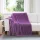  Dobós takaró Lila 200 x 150 cm Gyapjú