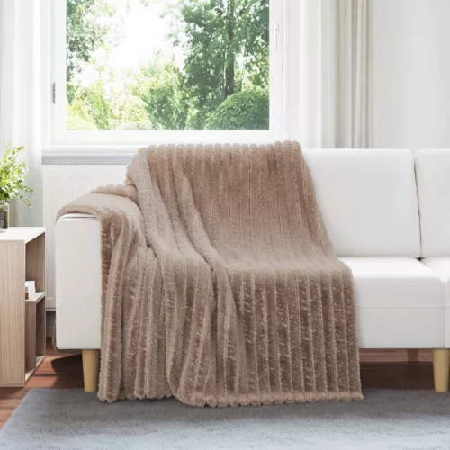  Takarók 6 pcs Teve 200 x 150 cm Gyapjú