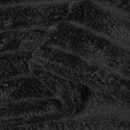  Takarók 6 pcs Fekete 240 x 220 cm Gyapjú