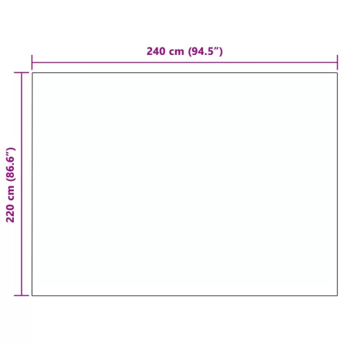  Takarók 6 pcs Krém 240 x 220 cm Gyapjú