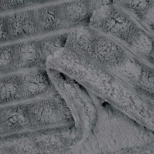  Dobós takaró Sötétszürke 150 x 130 cm Gyapjú