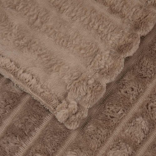  Takarók 6 pcs Teve 270 x 240 cm Gyapjú