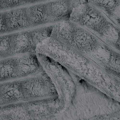  Takarók 6 pcs Sötétszürke 270 x 240 cm Gyapjú