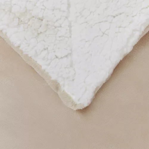  Dobós takaró Bézs 220 x 240 cm Gyapjú