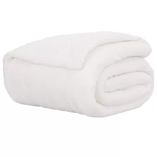  Dobós takaró Fehér 220 x 240 cm Gyapjú