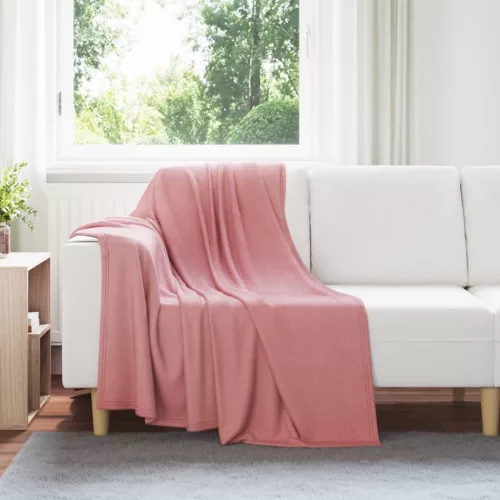  Dobós takaró Rózsaszín 170 x 130 cm Gyapjú