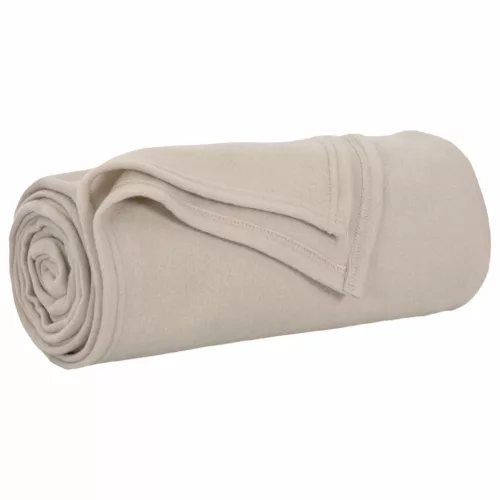  Takarók 6 pcs Bézs 270 x 240 cm Gyapjú