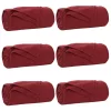  Takarók 6 pcs Bordeaux piros 240 x 220 cm Gyapjú