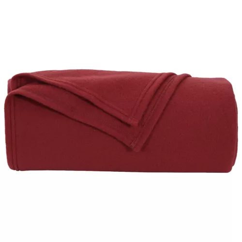  Takarók 6 pcs Bordeaux piros 270 x 240 cm Gyapjú