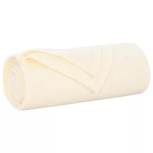  Takarók 6 pcs Krém 170 x 130 cm Gyapjú