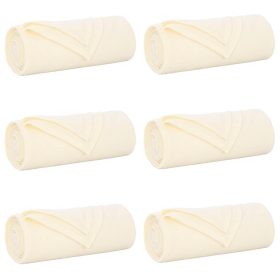  Takarók 6 pcs Krém 200 x 150 cm Gyapjú