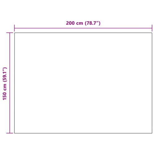  Takarók 6 pcs Krém 200 x 150 cm Gyapjú