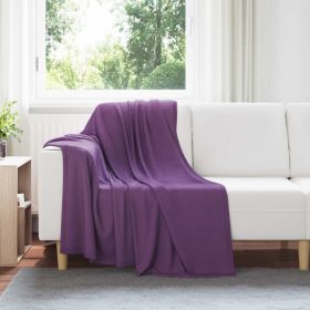  Takarók 6 pcs Lila 170 x 130 cm Gyapjú