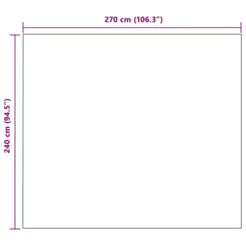  Takarók 24 pcs Krém 270 x 240 cm Gyapjú