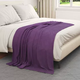  Takarók 24 pcs Lila 170 x 130 cm Gyapjú