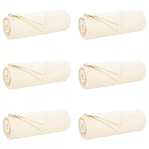  Takarók 6 pcs Krém 210 x 140 cm Gyapjú