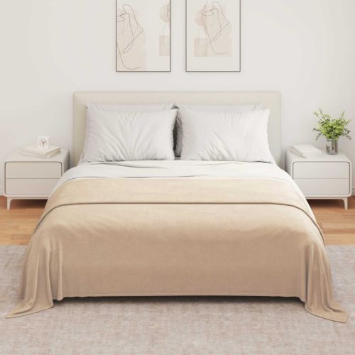  Takarók 6 pcs Teve 280 x 210 cm Gyapjú