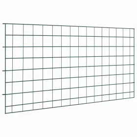  Tó Kerítés Készlet 5 pcs Zöld 100 x 50 cm Acél