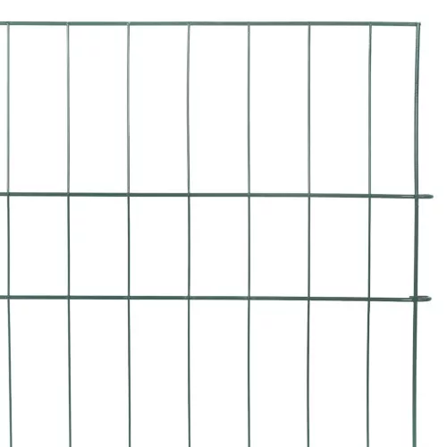  Tó Kerítés Készlet 5 pcs Zöld 100 x 50 cm Acél