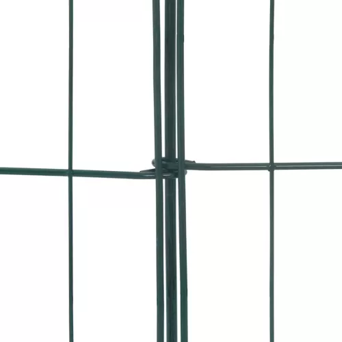  Tó Kerítés Készlet 5 pcs Zöld 100 x 50 cm Acél