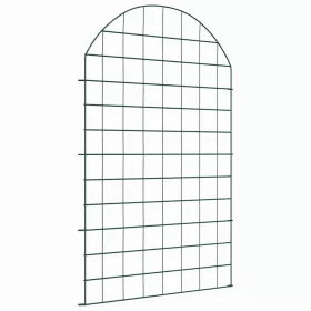  Tó Kerítés Készlet 8 pcs Zöld 50 x 80 cm Acél