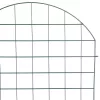 Tó Kerítés Készlet 8 pcs Zöld 50 x 80 cm Acél