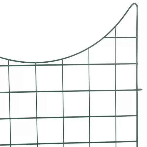  Tó Kerítés Készlet 8 pcs Zöld 50 x 80 cm Acél