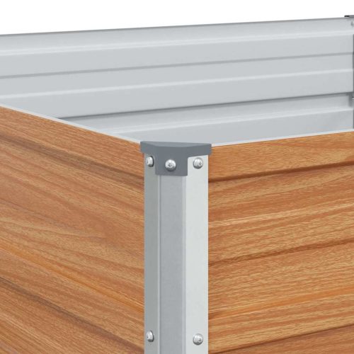  Kerti magaságyás Világos Barna 320 x 80 x 77 cm