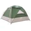 Kupola sátor levehető esővédővel Zöld 8 személyes