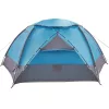  Kupola sátor levehető esővédővel Kék 12 fős