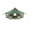  Családi Sátor Zöld 10 személyes 185T poliészter PU bevonattal