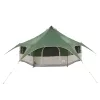  Családi Sátor Zöld 10 személyes 185T poliészter PU bevonattal