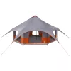  Családi Sátor Szürke és narancs 10 személyes
