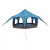  Családi Sátor Kék 5 személyes 185T poliészter PU bevonattal