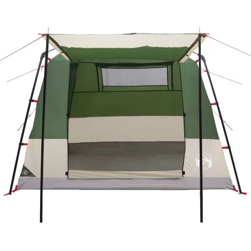  WC Sátor Zöld 10 személyes 185T poliészter PU bevonattal