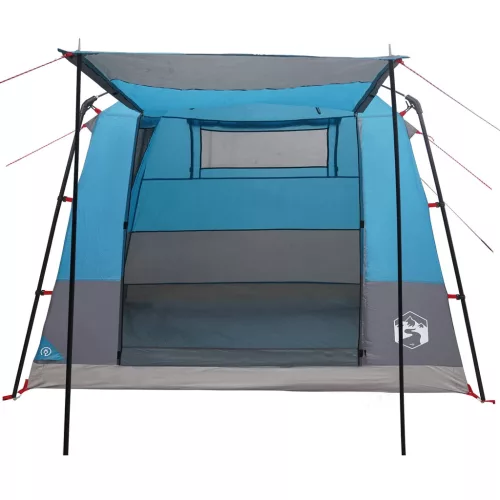  WC Sátor Kék 10 személyes 185T poliészter PU bevonattal